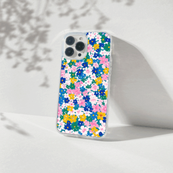 Neon Bloom Silicone Case