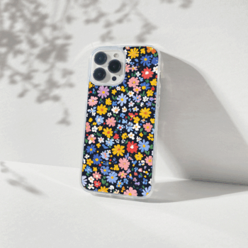 Night Petal Silicone Case