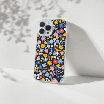 Night Petal Silicone Case