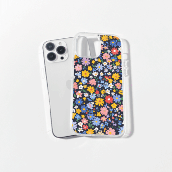 Night Petal Silicone Case