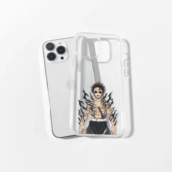 akaza demon slayer custom printed mobile cover