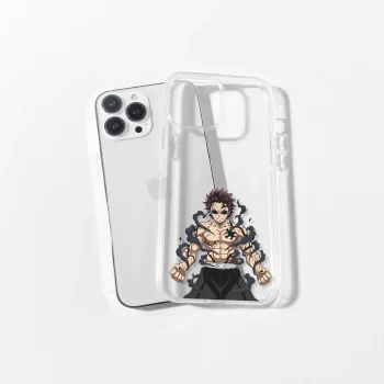 akaza demon slayer anime printed mobile cover