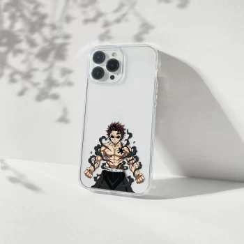 akaza demon slayer anime printed mobile cover