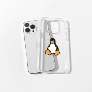linux custom printed mobile cover