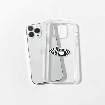 chai code quote printed mobile cover