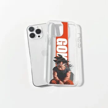red goku anime custom printed mobile cover