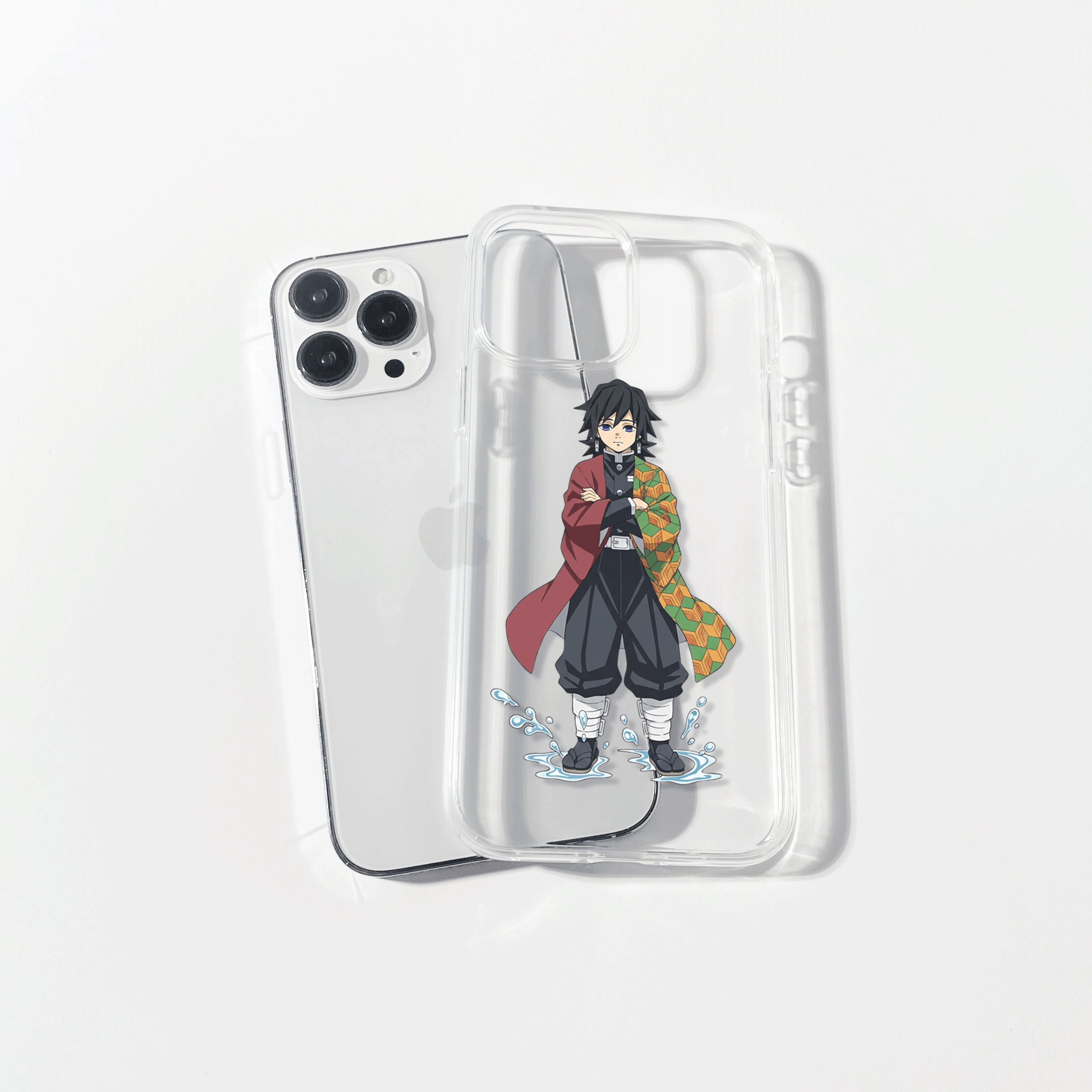water hashira printed-anime mobile cover